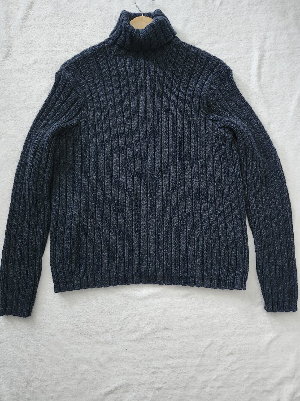 Vintage POLO RALPH LAUREN Chunky Turtleneck Cable Knit Sweater Men's Large NWT